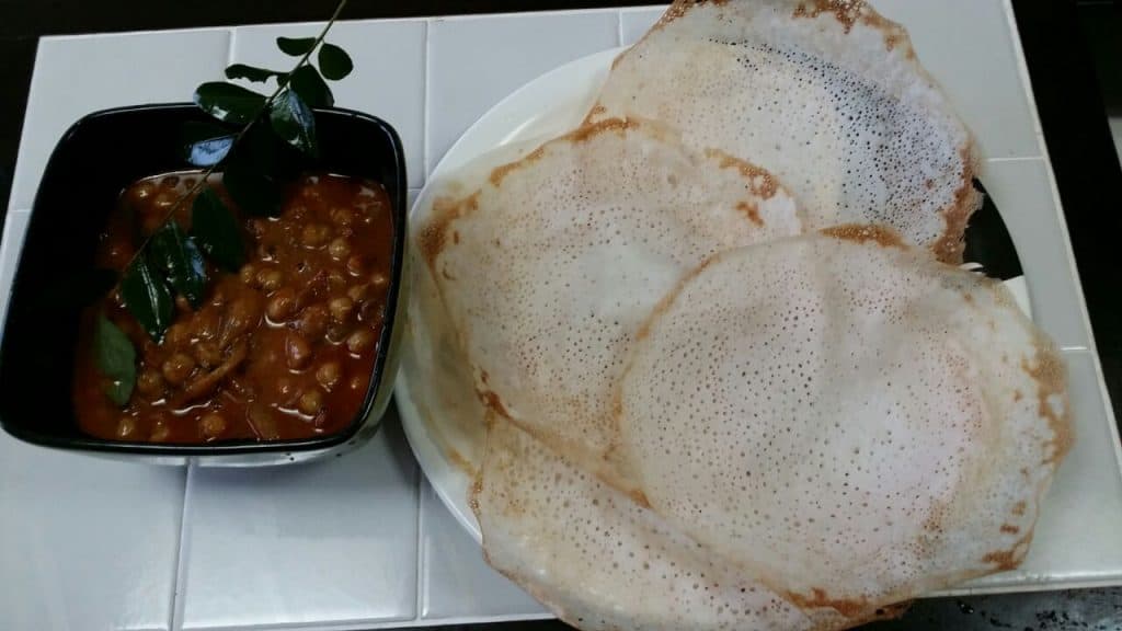 Appam and kadala