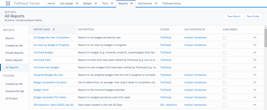 Trailhead Tracker