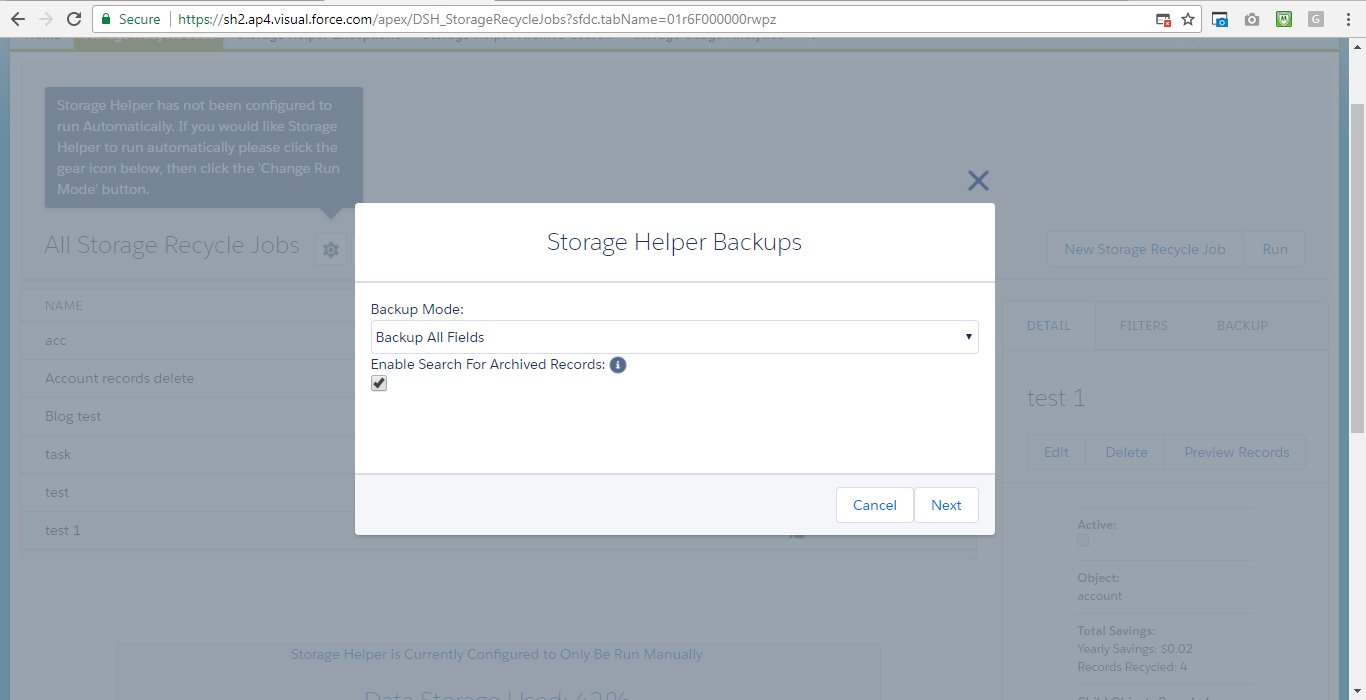 Storage Helper