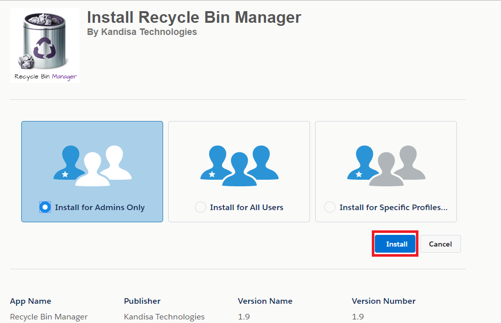 Recycle Bin Manager