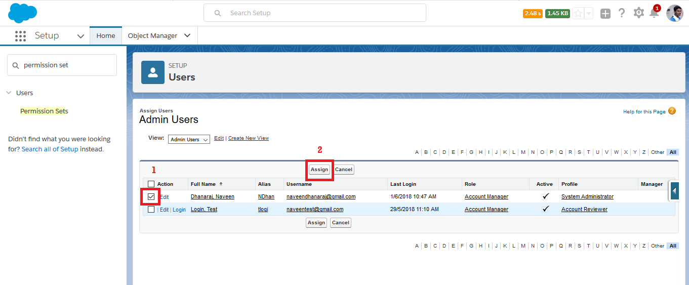 Survey in Salesforce