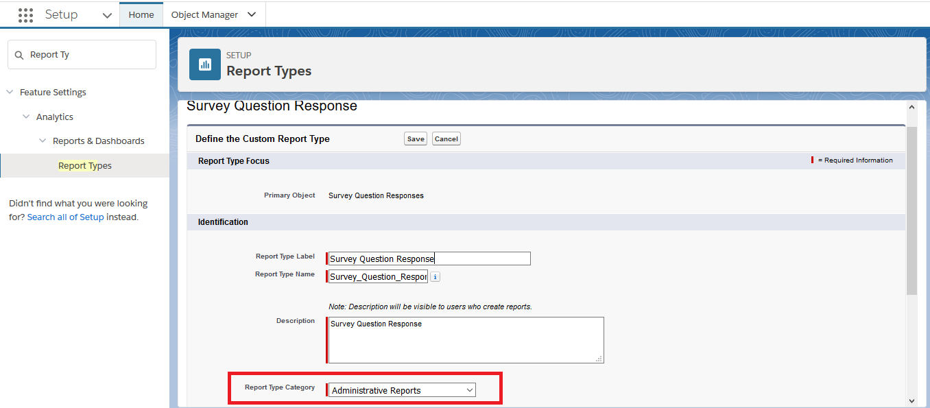 Survey in Salesforce